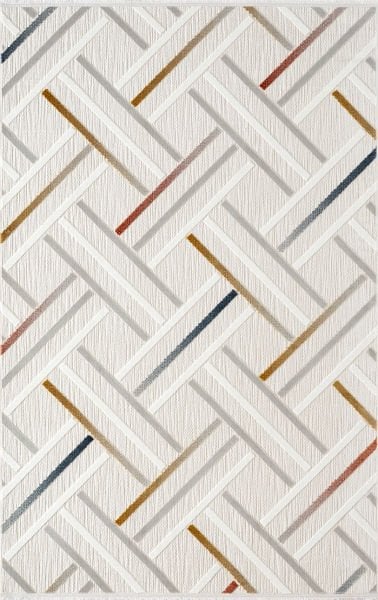 Tablo Serisi Renkli Tozumaz Antialerjik Makine Halısı TL003A