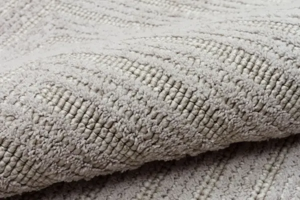 Peru Serisi Gri Renk Yumuşak Dokuma Halı T-LP05