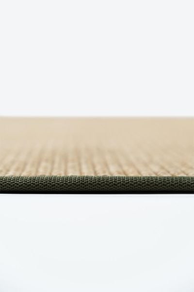 Secret Serisi Bej/Yeşil Doğal Sisal Halı C-0303