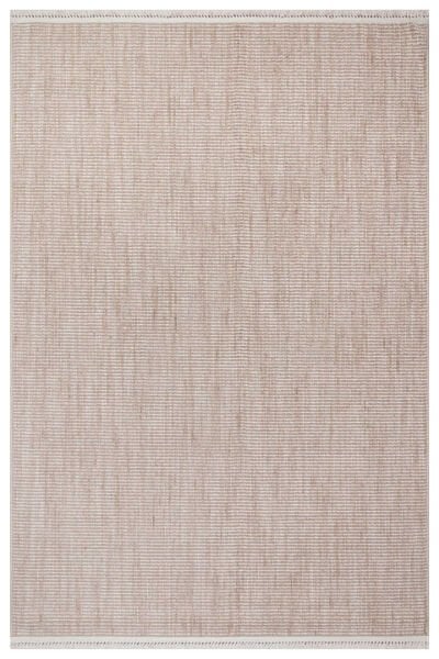 Peru Serisi Bej Renk Modern Yumuşak Dokulu Halı T-Mo02