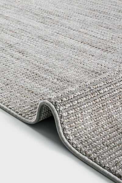 Peru Serisi Gri Bej Modern Yumuşak Dokulu Halı T-Mo03