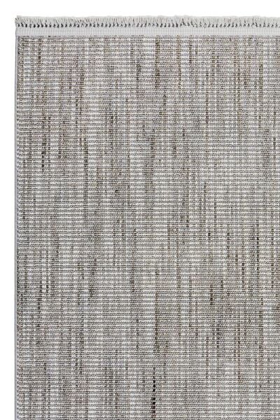 Peru Serisi Gri Bej Modern Yumuşak Dokulu Halı T-Mo03