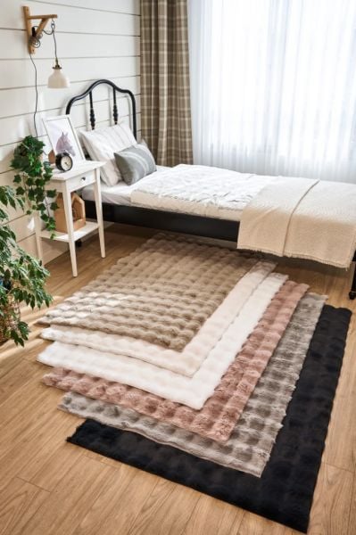 Molecule Serisi Pudra Yıkanabilir Dokuma Tabanlı Yumuşak Halı AP-9210