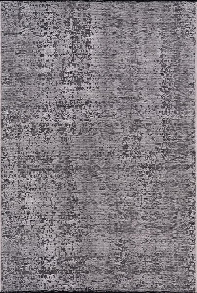 Pixel Serisi Gri Yıkanabilir Dokuma Pamuk Tabanlı Halı PX001A