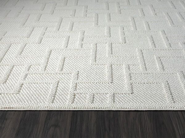 Amore Serisi Bukle Dokuma Ekru Renk Halı EF002A