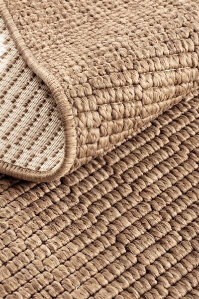 Craft Serisi Kahve Renk Leke Tutmaz Sisal Halı GA-1106KA