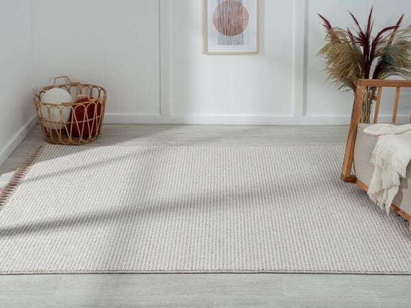 Amore Serisi Bukle Dokuma Bej Renk Halı EF005A