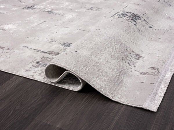 Quatro Serisi Antrasit Renk Antialerjik İnce Makine Halısı QU008A