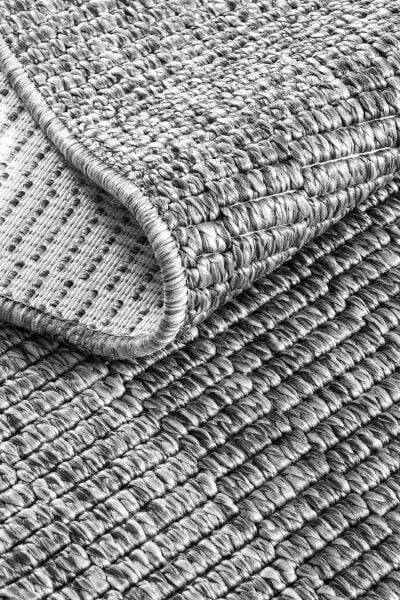 Craft Serisi Gri Renk Leke Tutmaz Sisal Halı GA-1106G