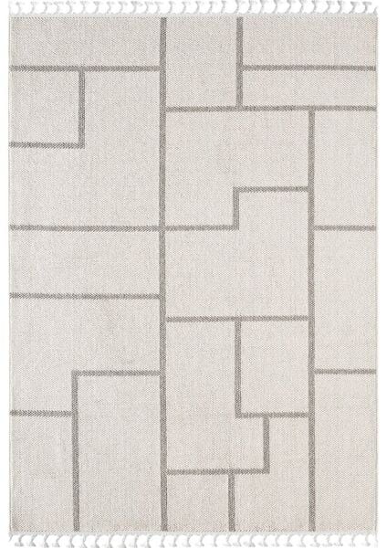 Amore Serisi Krem Gri Bukle Dokuma Halı EF007A