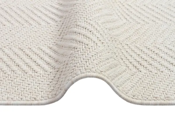 Craft Serisi Krem Renk Leke Tutmaz Sisal Halı T-VN08