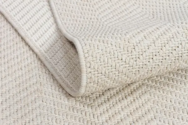 Craft Serisi Krem Renk Leke Tutmaz Sisal Halı T-VN08