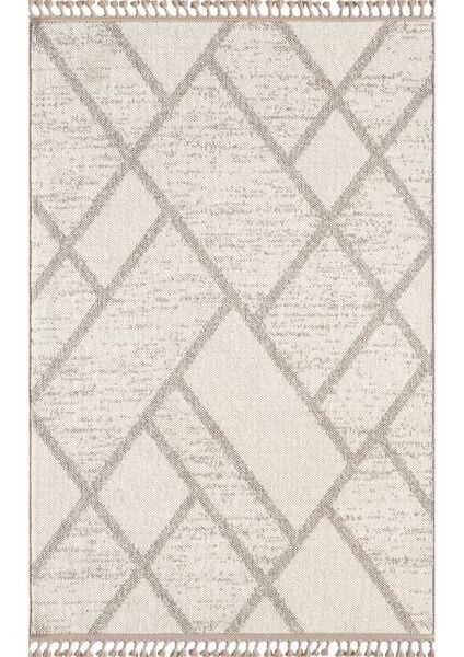 Amore Serisi Krem Bej Bukle Dokuma Halı EF0010A