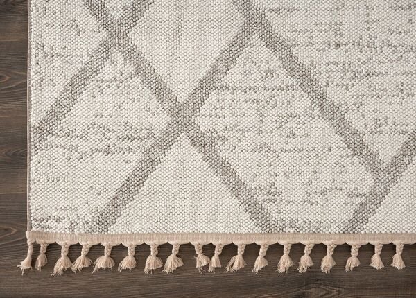 Amore Serisi Krem Bej Bukle Dokuma Halı EF0010A