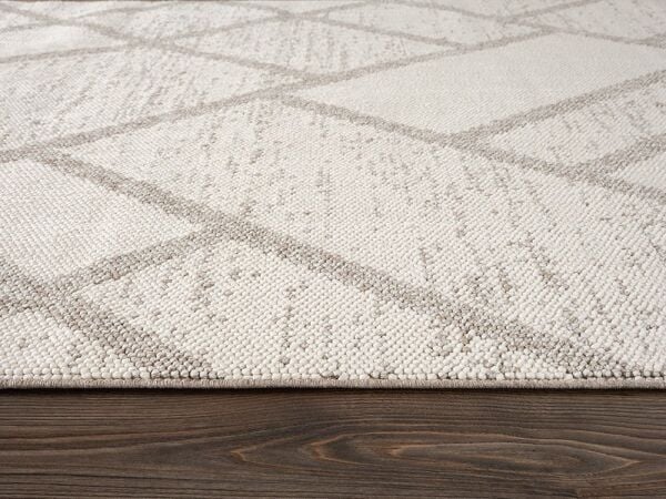 Amore Serisi Krem Bej Bukle Dokuma Halı EF0010A