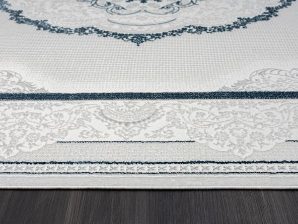 Nexus Serisi Mavi Akrilik Dokuma Makine Halısı NX002A