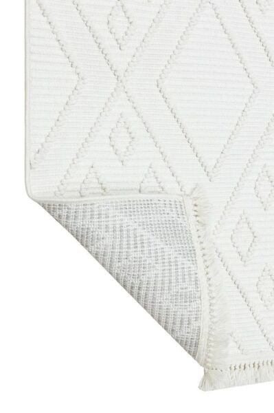 Amore Serisi Ekru Yumuşak Makine Halısı AP-8561