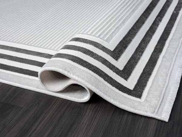 Nexus Serisi Siyah Akrilik Dokuma Makine Halısı NX004A