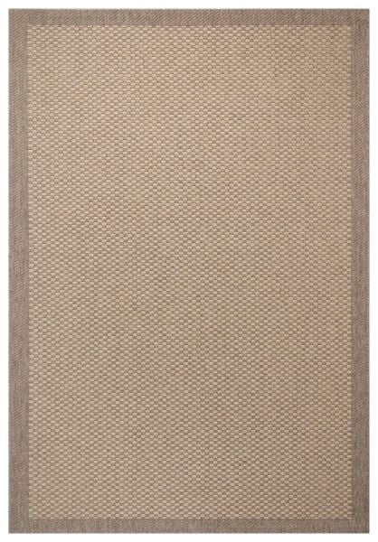Craft Serisi Bej Kahve Leke Tutmaz Sisal Halı T-VN02