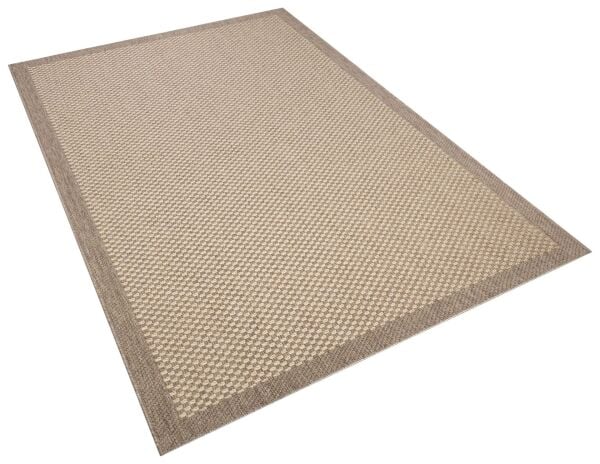 Craft Serisi Bej Kahve Leke Tutmaz Sisal Halı T-VN02