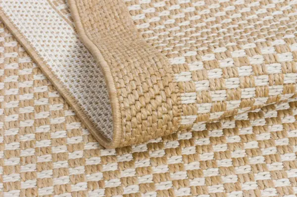 Craft Serisi Hasır Krem Leke Tutmaz Sisal Halı T-VN03