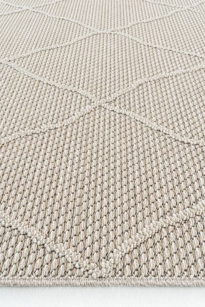 Pavia Serisi Bej Renk Kolay Temizlenen Hav Toz Vermez Halı Q-2019