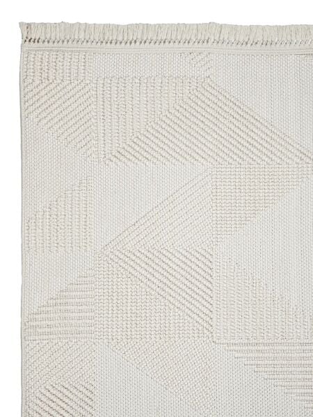 Amore Serisi Ekru Renk Yumuşak Dokuma Makine Halısı GA-3007K