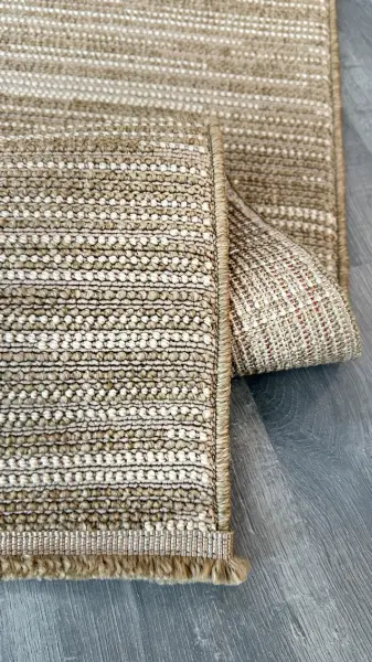 Craft Serisi Bej Renk Sisal Dokuma Makine Halısı RH-801