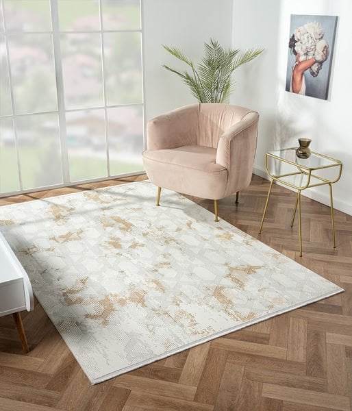 Nexus Serisi Gold Akrilik Dokuma Makine Halısı NX008A