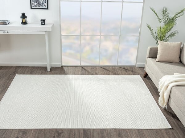 Nexus Serisi Ekru Akrilik Dokuma Makine Halısı NX010A