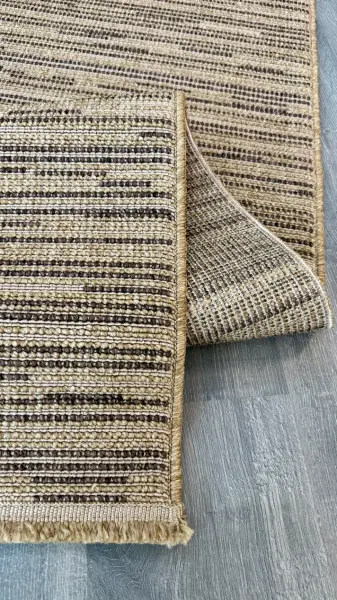 Craft Serisi Kahve Renk Sisal Dokuma Makine Halısı RH-804