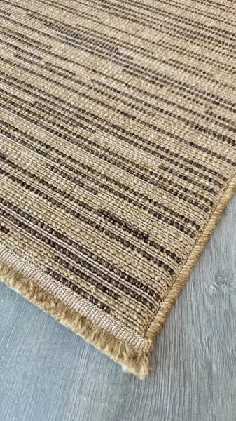 Craft Serisi Kahve Renk Sisal Dokuma Makine Halısı RH-804