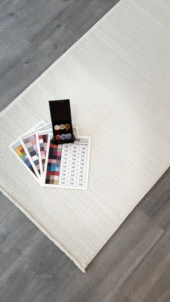 Craft Serisi Ekru Renk Sisal Dokuma Makine Halısı RH-802