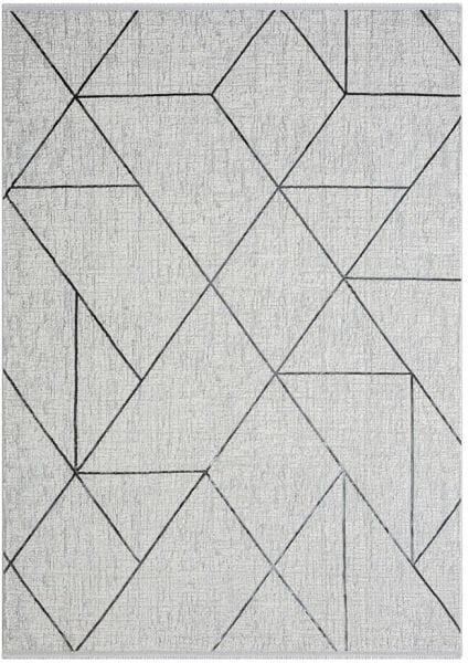 Nexus Serisi Gri Akrilik Dokuma Makine Halısı NX011A