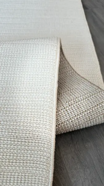 Craft Serisi Ekru Renk Sisal Dokuma Makine Halısı RH-802