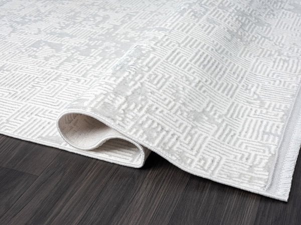 Nexus Serisi Ekru Akrilik Dokuma Makine Halısı NX012A