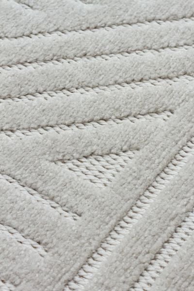 Mabel Serisi Gri Kaymaz Tabanlı Antibakteriyel Makine Halısı TU-5459