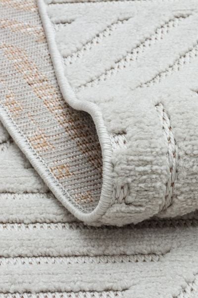 Mabel Serisi Gri Kaymaz Tabanlı Antibakteriyel Makine Halısı TU-5459