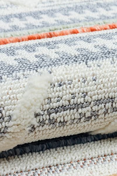 Renk Serisi Multi Renk Yumuşak Modern Makine Halısı GA-3015