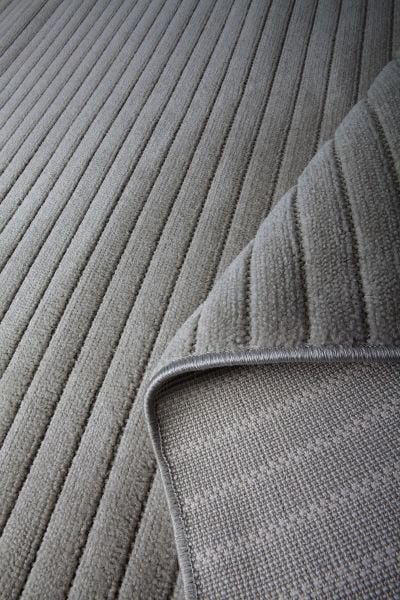 Mabel Serisi Antrasit Renk Kaymaz Antibakteriyel Makine Halısı EN-9214