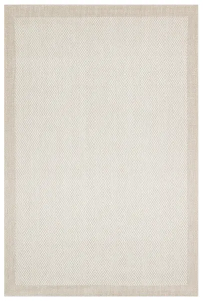 Sisal Serisi Bej Vizon Kaymaz Tabanlı Yıkanabilir Dokuma Halı EX-SL8