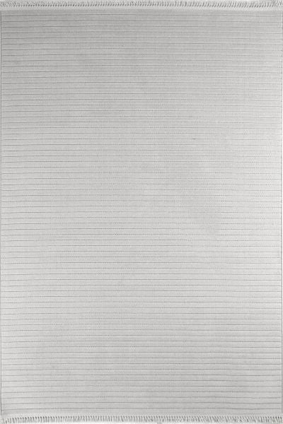 Mabel Serisi Gri Renk Kaymaz Antibakteriyel Makine Halısı EN-9215