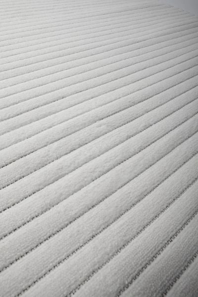 Mabel Serisi Gri Renk Kaymaz Antibakteriyel Makine Halısı EN-9215