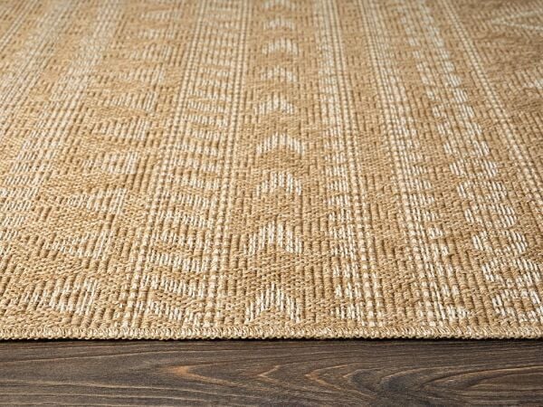 Craft Serisi Bej Renk Kolay Temizlenen Dokuma Halı ST-TI007A