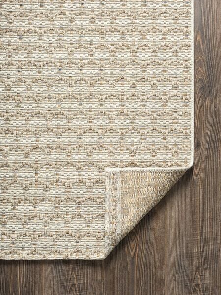 Craft Serisi Bej Krem Kolay Temizlenen Dokuma Halı ST-TI006A