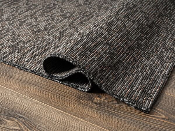 Craft Serisi Antrasit Renk Kolay Temizlenen Dokuma Halı ST-TI005A