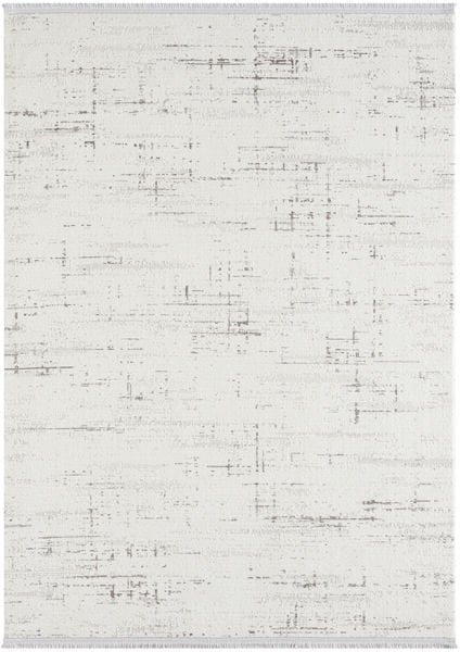 Feel Serisi Akrilik Yüksek Kalite Gri Renk Makine Halısı FL004G