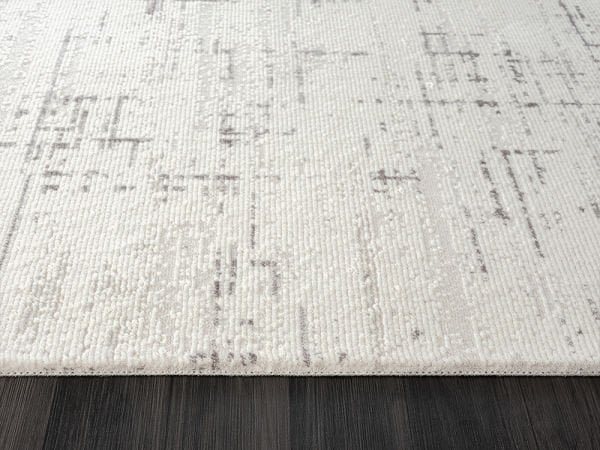 Feel Serisi Akrilik Yüksek Kalite Gri Renk Makine Halısı FL004G