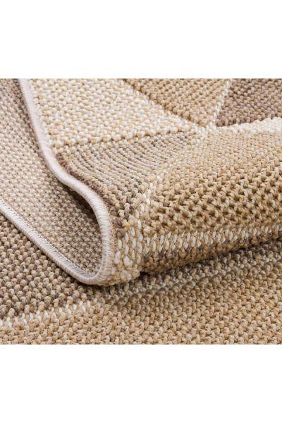 Pavia Serisi Kahve Renk Kolay Temizlenen Hav Toz Vermez Halı T-19477K