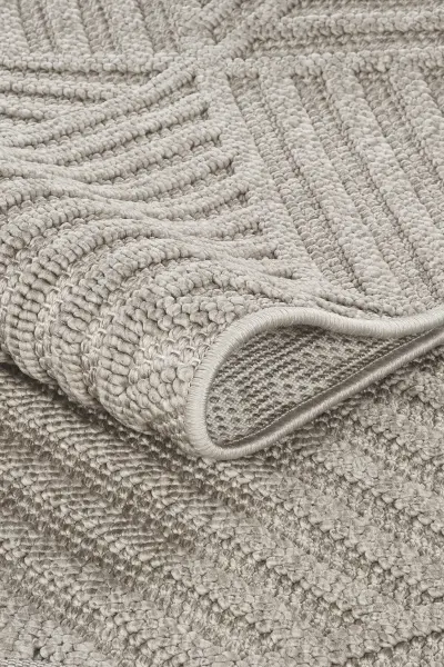 Amore Serisi Gri Renk Yumuşak Dokuma Makine Halısı EM-E609